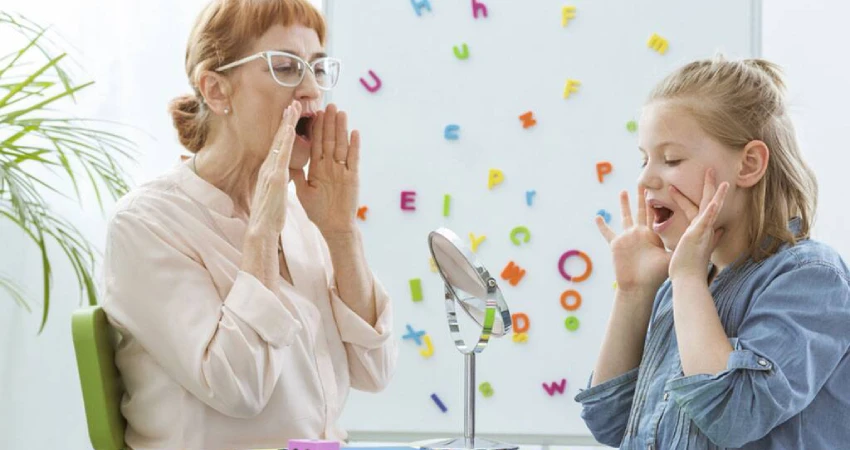 جلسات التخاطب للأطفال