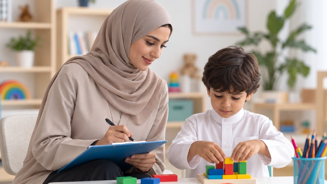 دورة أخصائي نفسي أطفال
