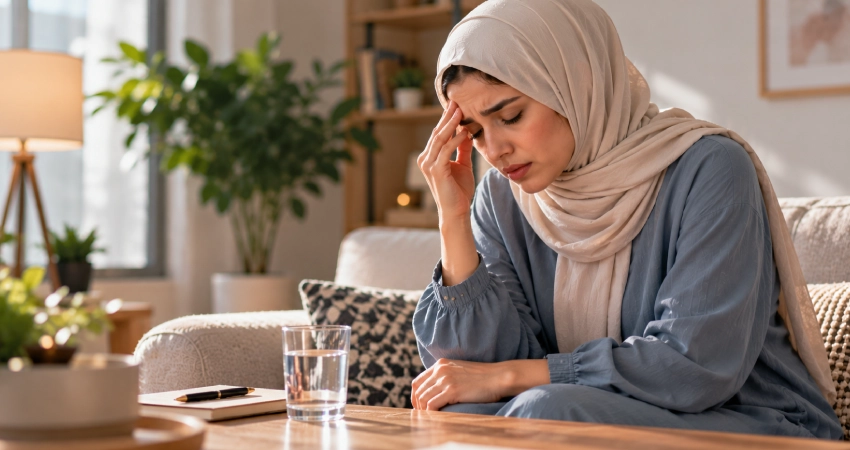 أعراض القلق الجسدية