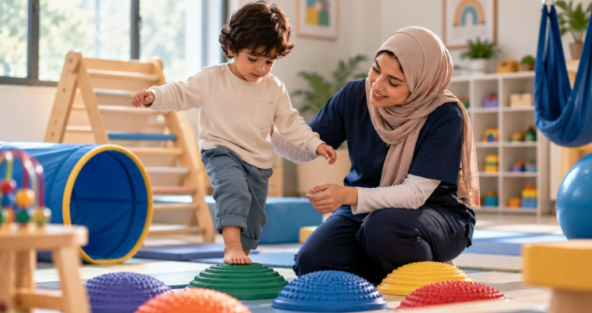 التكامل الحسي عند الأطفال